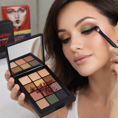 12-Color Multi-Finish Eye Shadow Palette - "Do Small Things With Great Love" Edition
