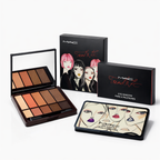 8-Pan Earth Tone Eyeshadow Palette - "Trend MAC" Edition with Illustrated Case