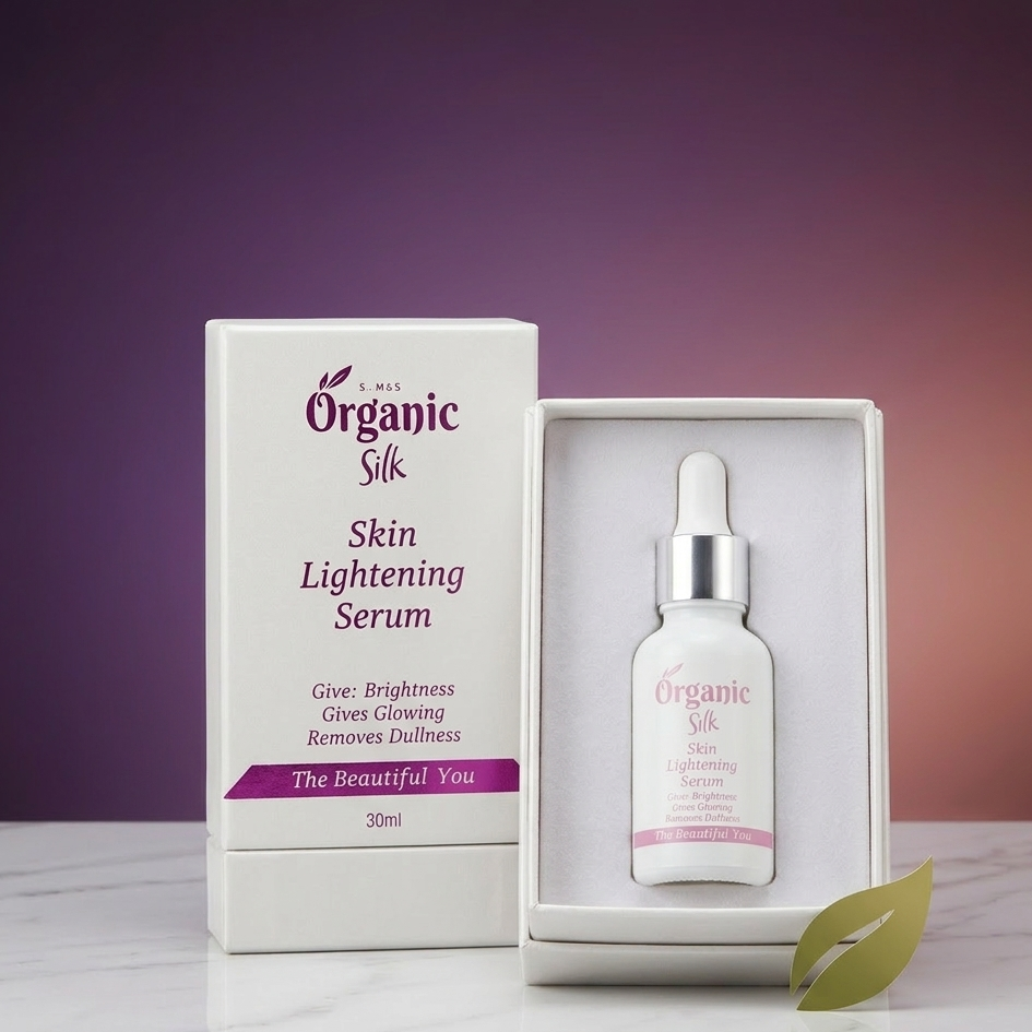 Organic Silk "The Beautiful You" Serum Trio – Brightening, Anti-Aging & Acne Control Set (30ml Each)