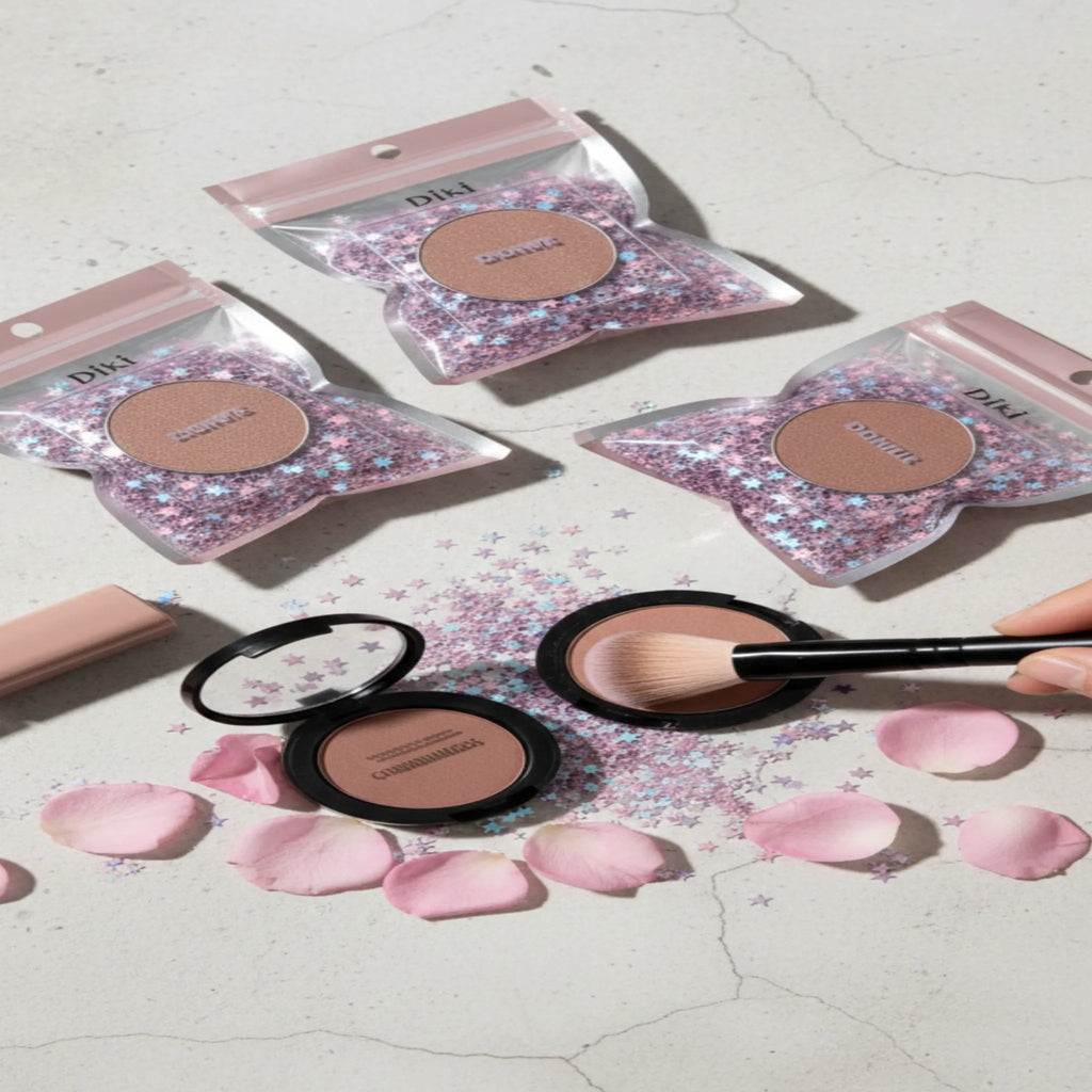 Diki Star-Dust Loose Pigment & Shimmer Shadow Set – Celestial Glow Collection