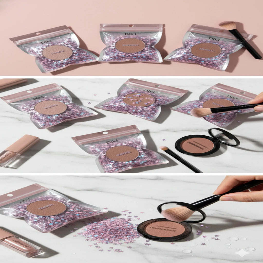 Diki Star-Dust Loose Pigment & Shimmer Shadow Set – Celestial Glow Collection