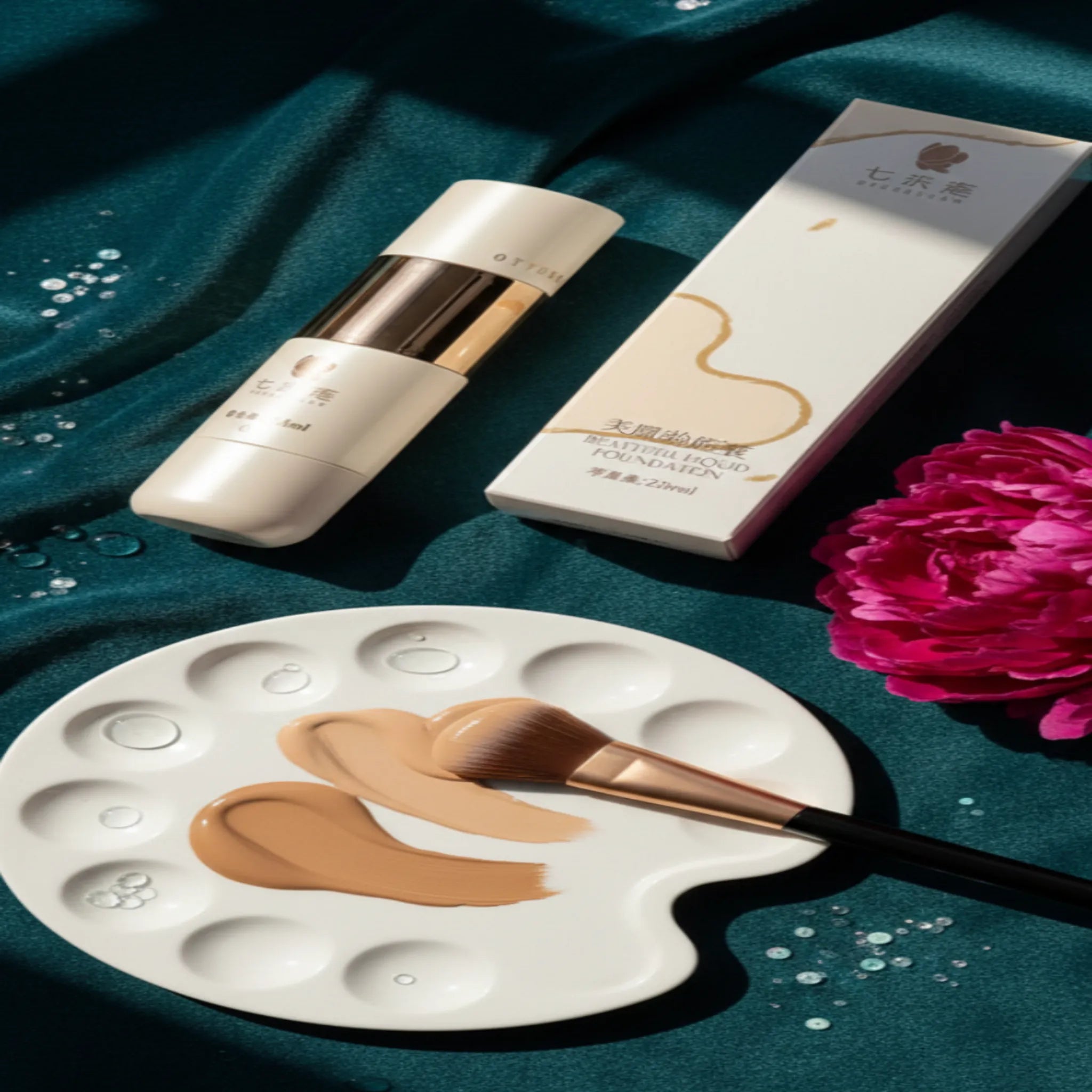 Luminous Silk Foundation – Full Coverage, Hydrating Liquid Base (25ml)