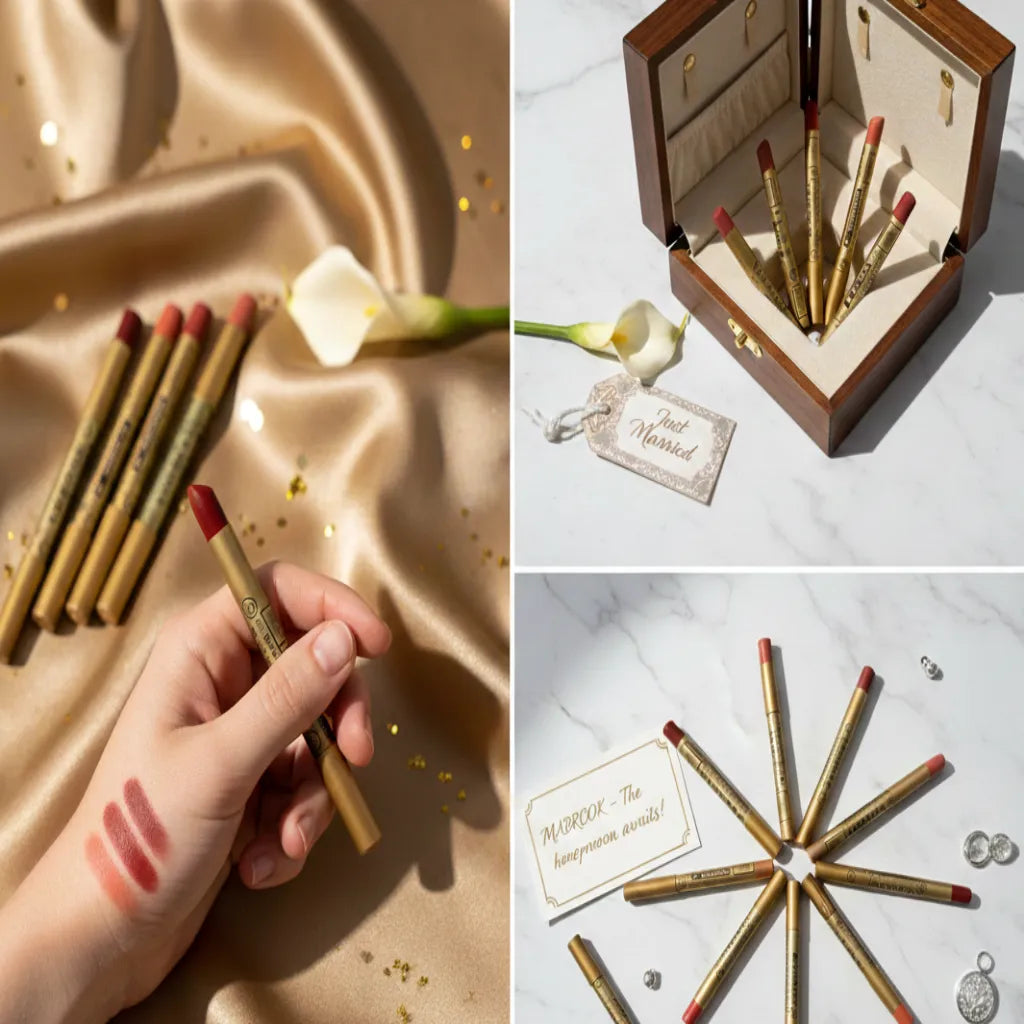 Mabrook® Long-Lasting Lipstick Pencil  – Creamy Matte Finish