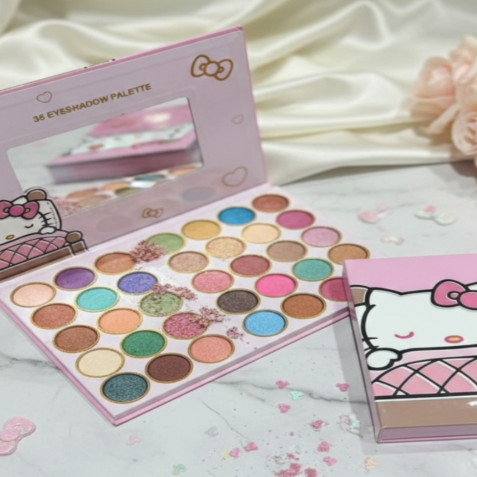 Hello Kitty Sweet Dreams 35-Color Eyeshadow Palette