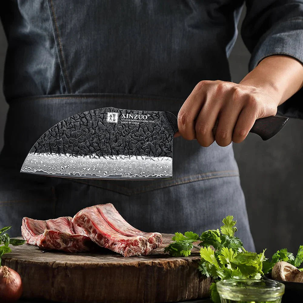 MO Series - 7.3" Butcher's Cleaver - Xinzuo Australia