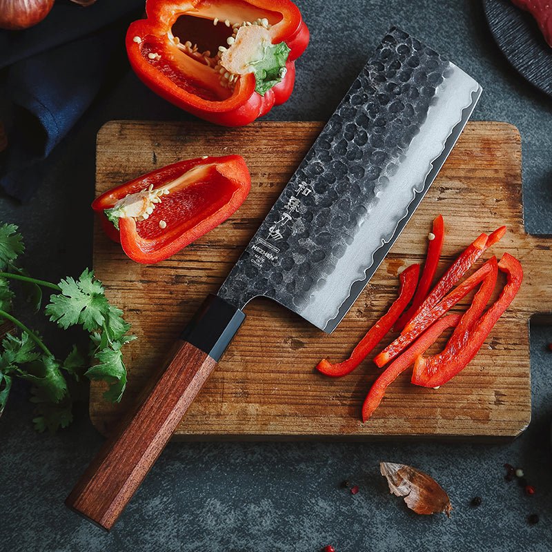 Retro Series - 7" Nakiri Knife - Xinzuo Australia