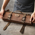 Xinzuo Premium Leather Vintage Knife Roll Bag - Xinzuo Australia